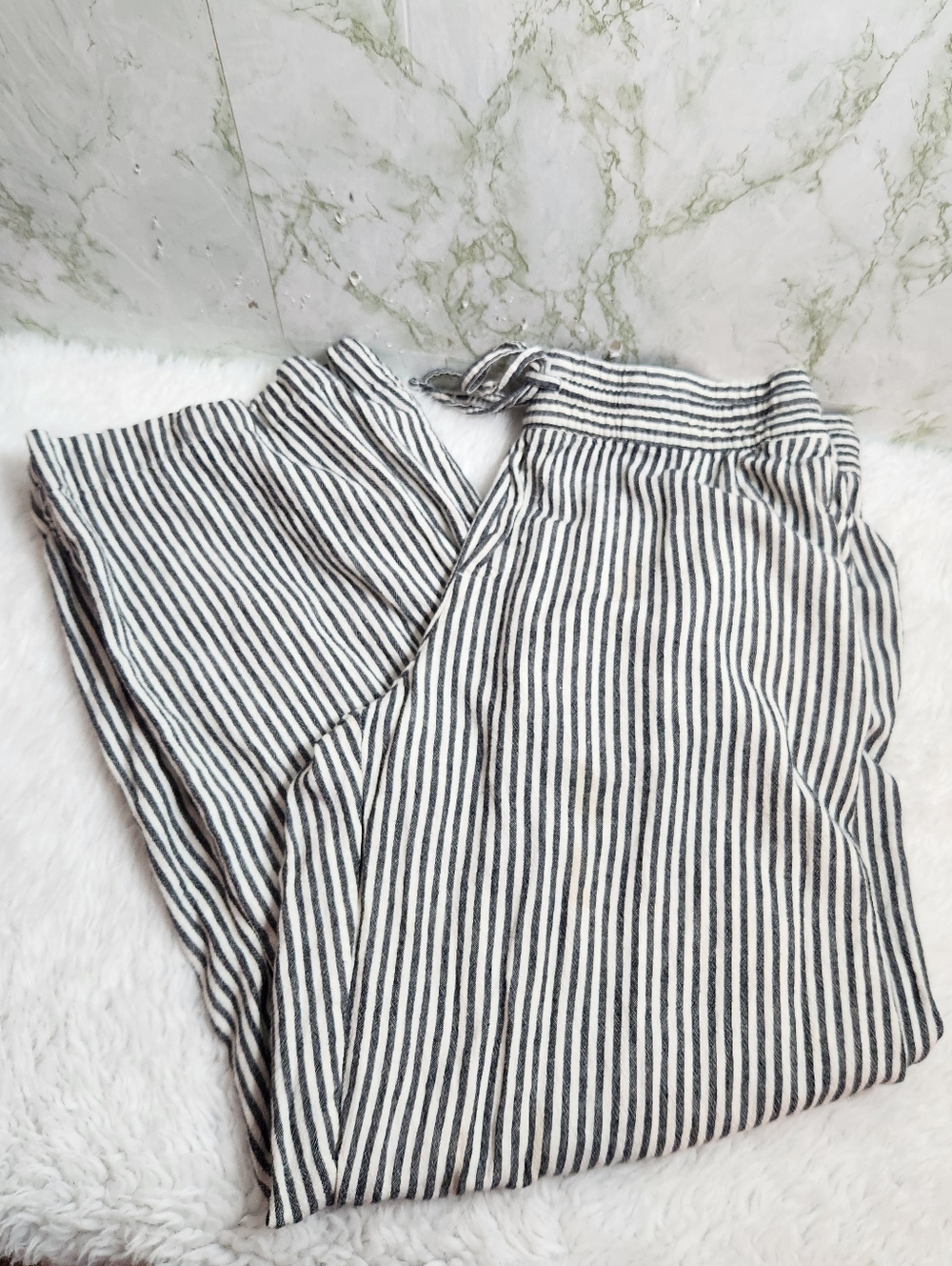 A New Day Striped Linen Pants